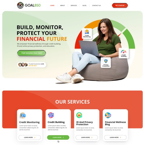 WordPress theme design contest entry by Alisha.