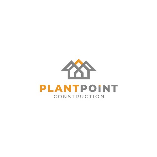 PlanPoint Construction Logo Needs A Remodel Design by BRASTARD