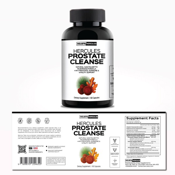 Supplement Label Design