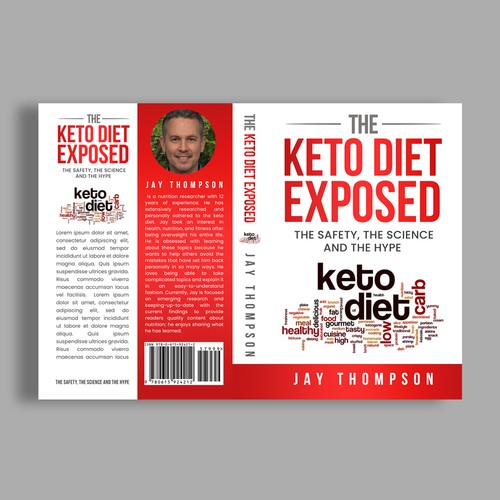 Create a cover for a book titled “The Keto Diet Exposed” Design by Zahari Studio