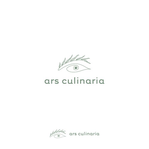 crate a modern logo for a young plant-based food company in Zurich.  Enjoy the art of culinary. Design by Ainur Roviq