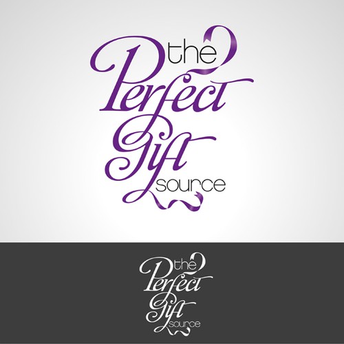 logo for The Perfect Gift Source Diseño de Sara-Francisco