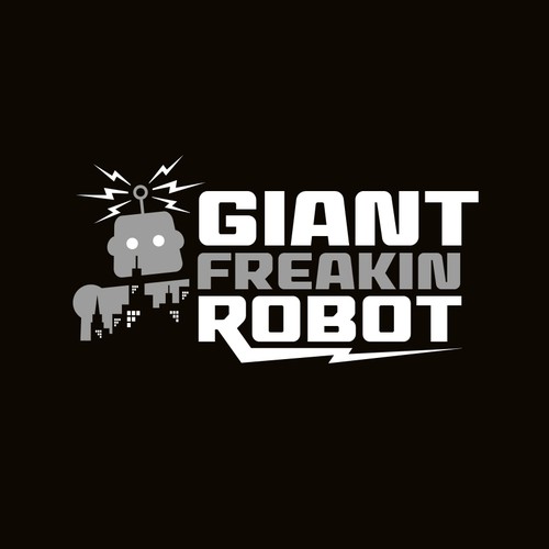 Minimalist, Classy Giant Robot Logo Wanted Design by TJCD