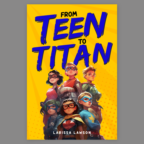 We need an awesome book cover for our book Design by DesignVibe