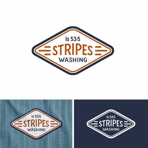 Stripes Washing - Design a logo and brand for a new upcoming coastal company Design by Creafyx
