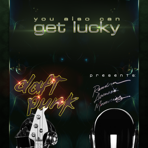 99designs community contest: create a Daft Punk concert poster Design by dejanbabic96