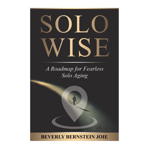 Create a cover for a new book about aging alone Design by Rashmita