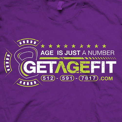 Create Bold, Dynamic Design for Get Age Fit Concierge Studio Apparel Diseño de M4squad'S