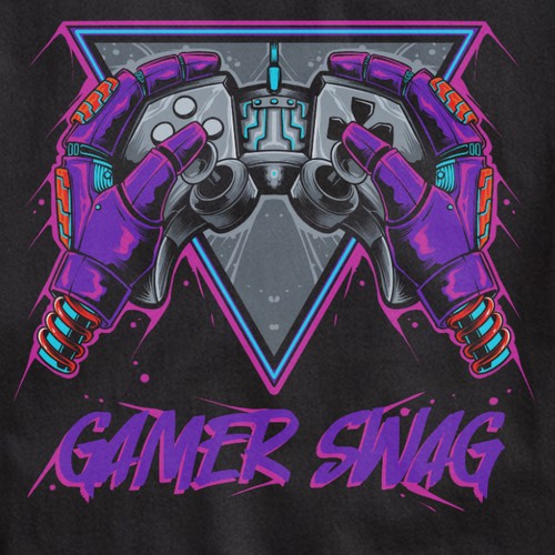 Diseño de Gamer Swag de phsycartwork