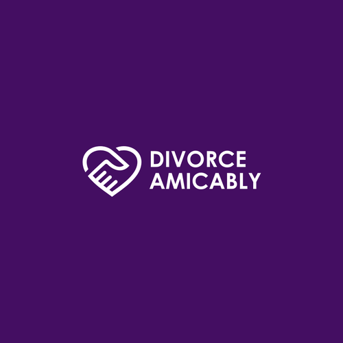 Logo for a new, healthy way for reasonable people to divorce Design by isal13