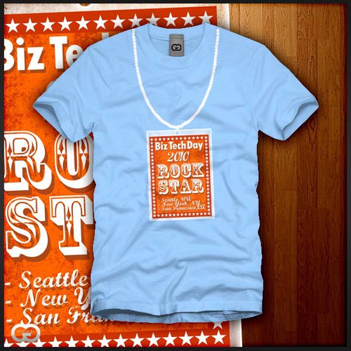 Give us your best creative design! BizTechDay T-shirt contest Ontwerp door Design By CG