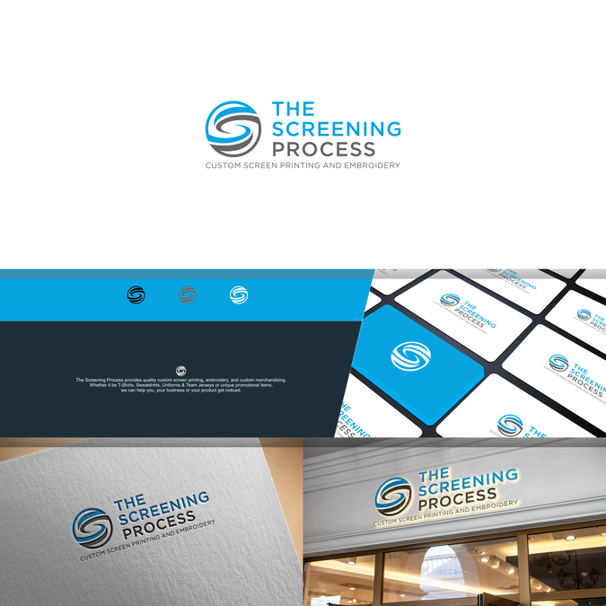 Screen Printing & Embroidery Business needs minimalistic, clever