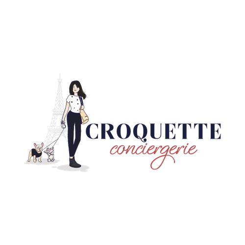 Créer un logo chic et cool pour une conciergerie parisienne de services pour animaux Design by OfélieDesign