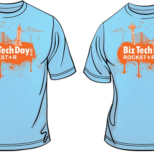 Give us your best creative design! BizTechDay T-shirt contest Diseño de MBUK