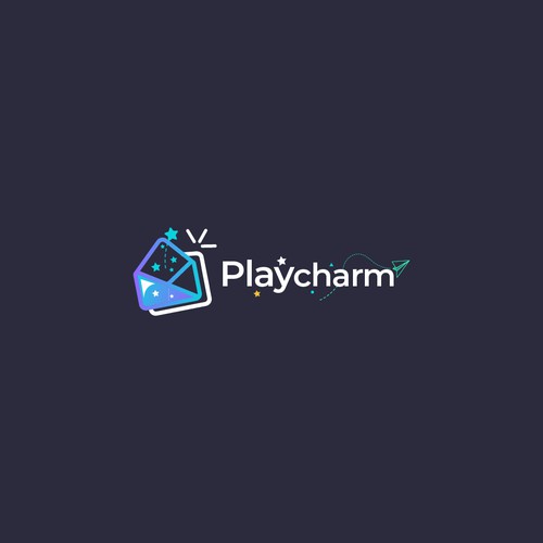 Playcharm Logo Design by @Creativemint