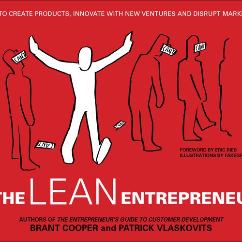 EPIC book cover needed for The Lean Entrepreneur! Réalisé par A.MillerDesign