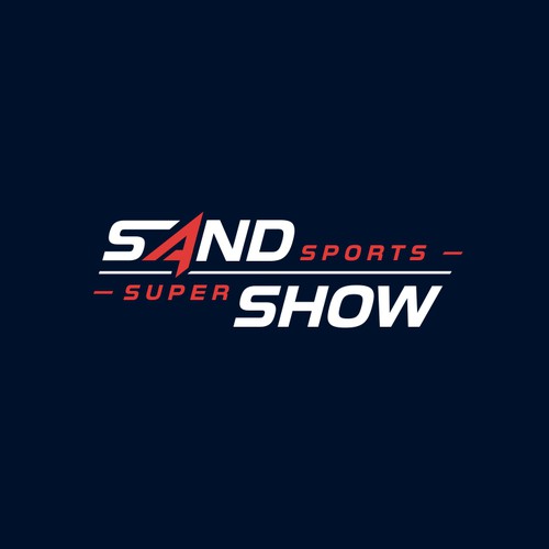 New Sand Sports Super Show Logo 2024 Design by Great.In