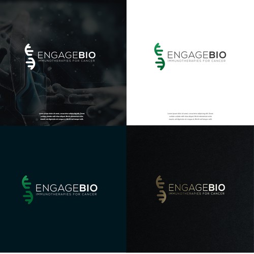 mRNA cancer immunotherapy company logo Design by jn7_85