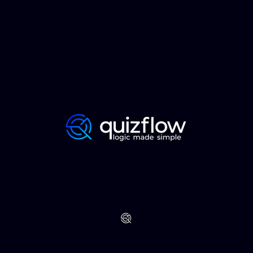 We need a powerful logo design for our AI Quiz Flow SaaS Design by apn19