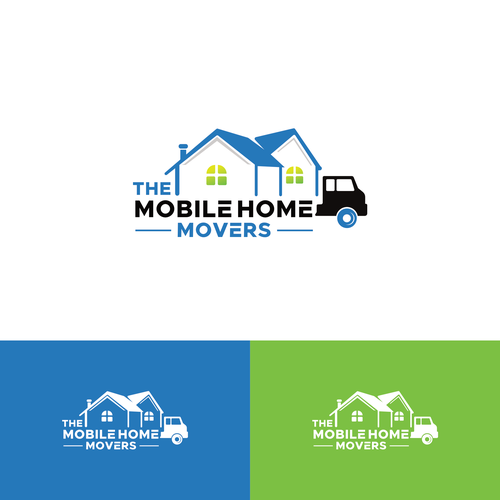 Top notch mobile home moving company need your logo design help Design by HeyBro™