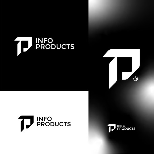 InfoProducts.com - Logo & Branding Design by harrysvellas