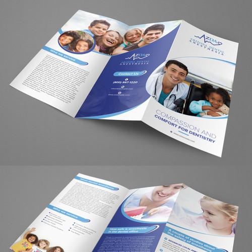 Designs | Design a brochure for an Anesthesia group | Brochure contest