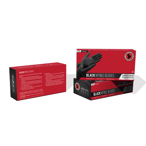 Design Retail Box for Glove Company Industrial, Sleek, Eye Catching Design by Shisiouk