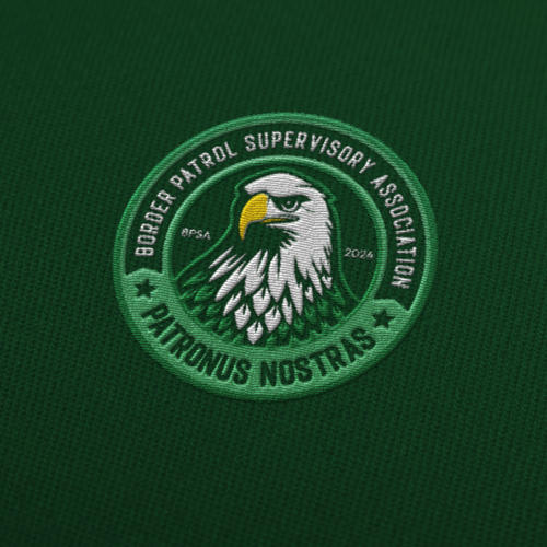 Border Patrol Supervisors Association Eagle Logo Design Design by zafranqamraa