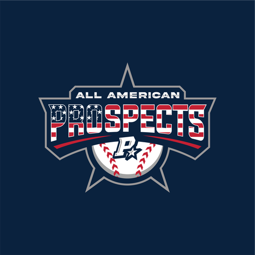 Diseño de All American Prospects Baseball logo design! de Sasno P