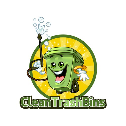 dlightさんのlogo for Clean Trash Binsデザイン