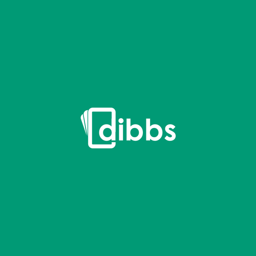 Dibbs - logo for fractional sports card trading market Design by isal13