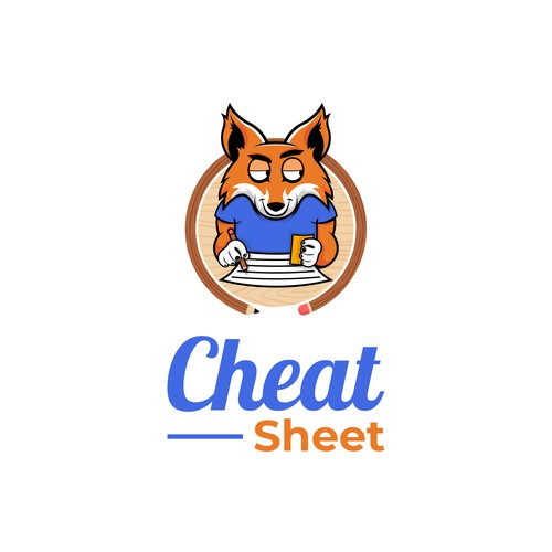 Unique descriptive combo mascot Logo that embodies the action of cheating on a test & shortcuts Design von DevDevit   ★ ★ ★ ★ ★