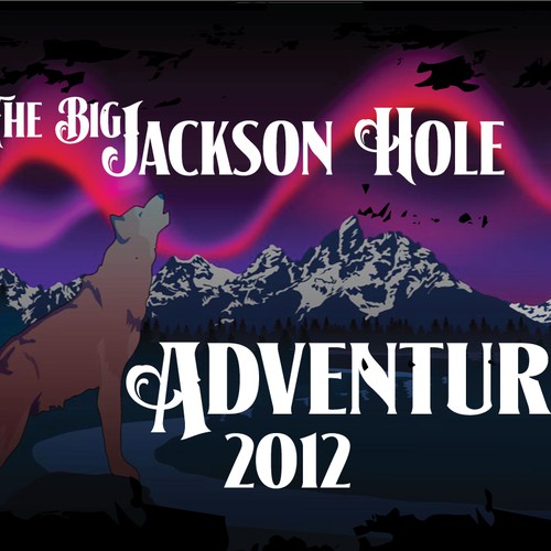 t-shirt design for Jackson Hole Adventures Design by Thomas Soltis