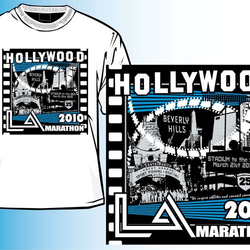 LA Marathon Design Competition Design by Thomas Ecker