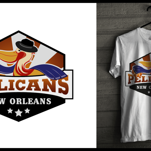 99designs community contest: Help brand the New Orleans Pelicans!! Réalisé par aNkas™