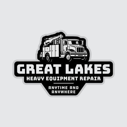 Creative design for heavy equipment repair in the state of Michigan Design by KEDCO USA