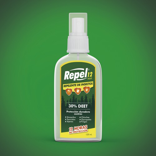 Repel 12 Max Etiqueta-ontwerp door Anrally