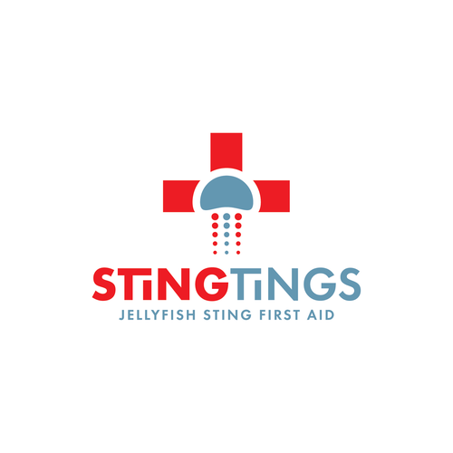 Logo for Jellyfish Sting First Aid Product Design by flynexus