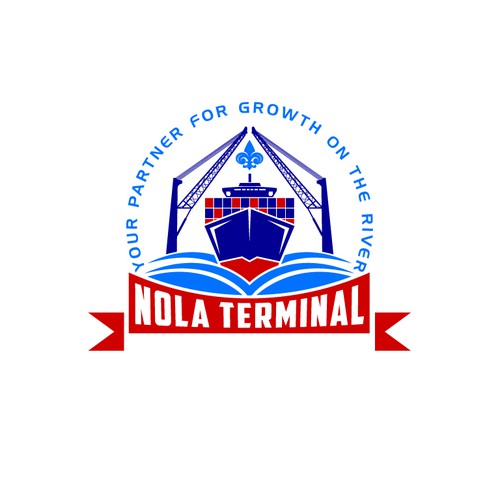 NOLA Terminal Logo Design by Faizio