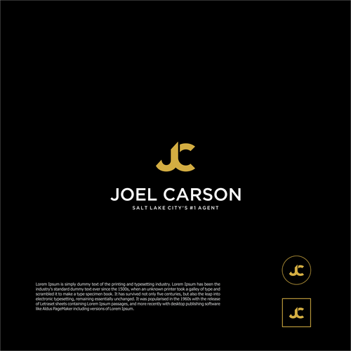 Joel Carson Logo Design by Malosom Graphic