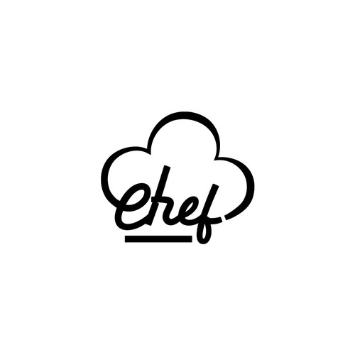 "CHEF": Food & Cooking Social Media Logo Design by Alvianks