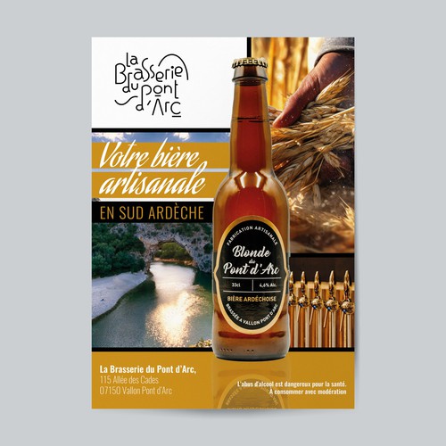 Poster for craft beer Design by Waljak | Studio