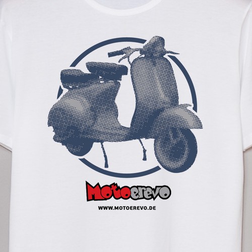 Vespa T-Shirt für die Werkstatt