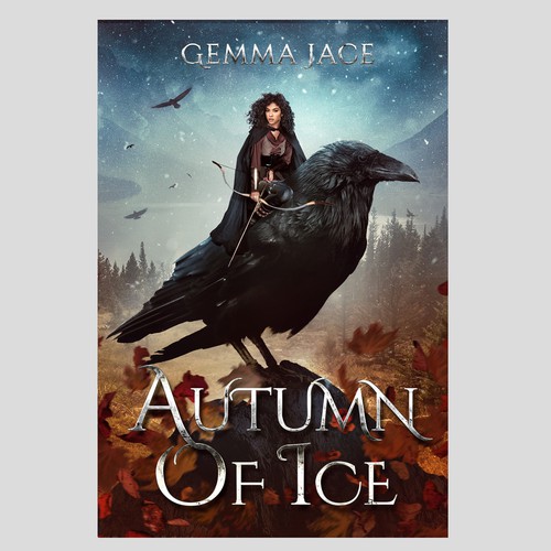 Dark Magical Kingdom of Ice book cover Design by Fb_design