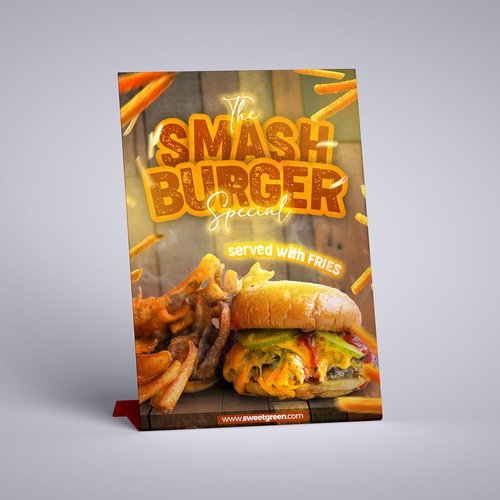 Smash Burger Marketing Materials Design by Amico Moch