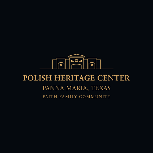 Polish Heritage Center - Panna Maria Texas - Logo creations invited! Design by -bart-