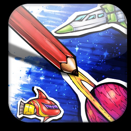 iOS Space Game Needs Logo and Icon デザイン by Melvin de Voor