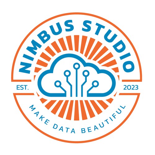 We need a startup logo for a dataviz design studio Design by Grey Crow™