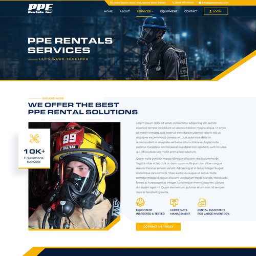 We need our site updated to a modern responsive design Design by Jasmin_A (AMPLE)