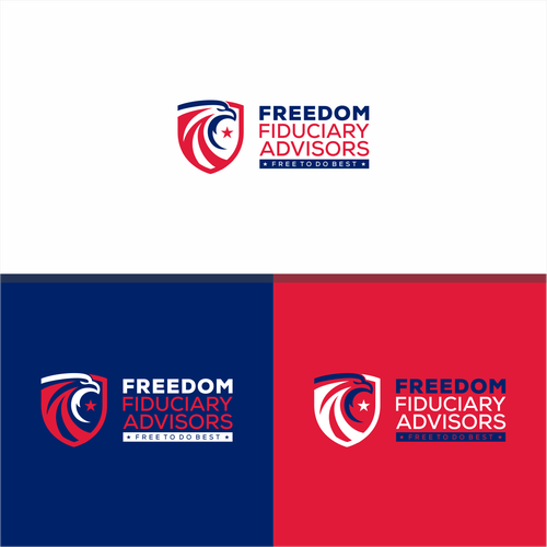 Investment company breaking away from corporate interest looking for fresh patriotic logo. Design by DLVASTF ™